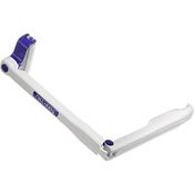 Maximex Eincremehilfe für Rücken, Ausklappbare Rücken Eincremehilfe mit 3 Applikatoren, ergonomisch geformt, 21-38 cm Länge