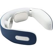 Hi5 10369 K3 Nackenmassagegerät Niederfrequenz-Impuls Tragbar Nacken- und Schulter Entspannung Drahtlos mit Wärmefunktion-Blau, 210 g