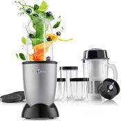 DS Produkte GOURMETmaxx Mixer Mr. Magic 18-tlg. 400W grau/schwarz GS-Zertifikat