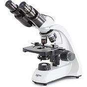 KERN Durchlichtmikroskop OBT-1 Schulmikroskop (Finite Optik, Tubus Monoocular, Objektive 4 x / 10 x / 40 x / 100x, Abbe-Kondensor 1,25, mit Kreuztisch, 4-Fach Objektrevolver) OBT 105