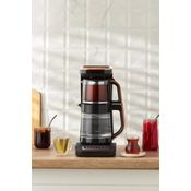 Karaca Robotea Pro 4 in 1 Teekocher, 2500W, Black Copper, Automatikfunktionen, Frischeanzeige, sprechende Informationen