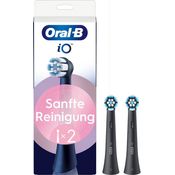 Oral-B Aufsteckbürsten Oral-B iO Sanfte Reinigung, fortschrittliche Plaque-Entfernung, für empfindliches Zahnfleisch, 2er Pack