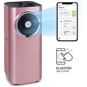 Klarstein 10035738 Kraftwerk Smart 10K Klimaanlage 3in1 10000 BTU App-Steuerung Fernbedienung, rosa