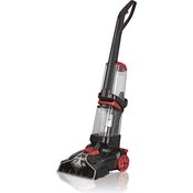 CLEANmaxx 08185 Teppichreiniger Professional mit Vibrations- und Seitenbürsten, schwarz-rot
