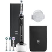 Oral-B Genius 10200W mit Positionserkennung, inkl. 4 Aufsteckbürsten, Aufbewahrungsmöglichkeit, Smartphonehalter & USB-Reiseetui