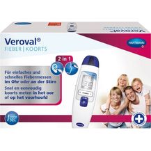 Bild für VEROVAL 2in1 Infrarot-Fieberthermometer 925461 Fieberalarm orale