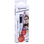 THERMOVAL rapid digitales Fieberthermometer orale, rektale & axillare Messung, weiß, zum Messen von erhöhter Körpertemperatur 