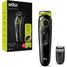 Bild für Braun BeardTrimmer 3 BT3221 Bartschneider 20 Längeneinstellungen in 0,5 mm Schritten 50 Minuten Akkulaufzeit