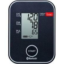 Bild für boso medicus system Kabelloser Blutdruckmesser für die Messung am Oberarm mit Arrhythmie-Erkennung Inkl. Universal-Zugbügelklettenmanschette (22-42cm)