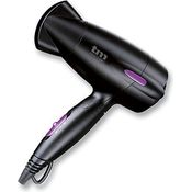 Tm Electron tmhd110 ReiseHaartrockner klappbar mit Schutz für Überhitzung und Stylingdüse 1500 W