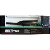 GAMMAPIU' Professioneller Lockenstäbe Iron T&C Line, Turmalinkeramik, Breite und Schmale Wellen, Langer Welleneffekt, Schnelle Erwärmung, Styling, Lockenbildung, Italienischer Stecker für voluminöse & glamouröse Locken