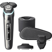Philips Herren Rasierer Series 9000 S9987-59 Herren Rasierer Nass- und Trockenanwendung, Dark chrome