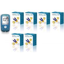 Bild für Standard GlucoNavii GDH Blutzucker-Messgerät mg/dl mit 300 Teststreifen