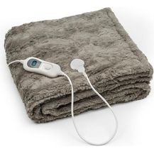 Bild für Klarstein Dr. Watson Comfort & Style Heizdecke 120W 180x130cm Faux Fur dunkelbraun