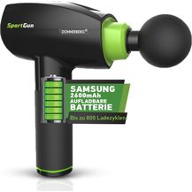 Bild für Donnerberg Sportgun Muskelmassagegerät Massagepistole Akkubetrieb schwarz Klopfmassage punktuelle Massage