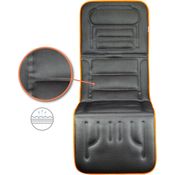 Medivon COSY VIBRA Vibrationsmatte, beheizte Massageauflage, große Massagefläche, Liegevibrationsmatte, Massagekopf mit Heizfunktion grau