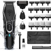 Wahl Bartschneider für Männer,Aqua Blade 10-in-1-Haarschneider für Männer,Elektrorasierer / Rasierer,Pflegeset für Männer, Körperschneider für Männer, voll waschbar,Ultra Close Cutting