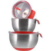 Rührschüssel Set, 3-teilig, Edelstahl