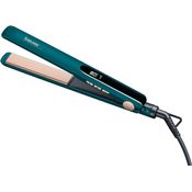 Beurer HS 50, Haarglätter, 52 Watt, Keramikbeschichtung, Aufhängeöse, LED-Anzeige, petrol-gold, ocean