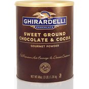 Ghirardelli Sweet Ground Chocolate Brown 1,3kg, Instant-Kakao