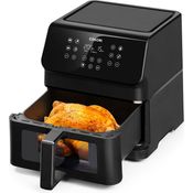 COSORI Heißluftfritteuse XXL 6,2L Airfryer 1700W, leise mit Rapid Air Technologie, 55% Energieeinsparung, 12 in 1 Heissluftfritteuse, für 3-5 Personen, inkl. 30 Rezeptbuch, one Touchcreen