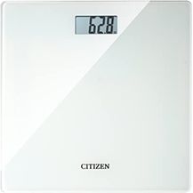 Bild für CITIZEN HMS324 Weiße/schwarze digitale Körperwaage. Schlankes Design