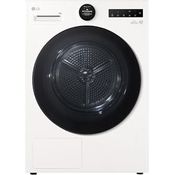 LG RT80B2 Kondenstrockner, 8 kg, Dual Inverter Wärmepumpe, Sensor Dry, LED-Touchdisplay, Edelstahltrommel, 8 Programme, Weiß [Energieklasse D]