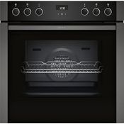 Neff N 50 Einbau-Herd 60 x 60 cm Graphite-Grey mit CircoTherm