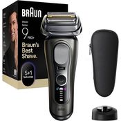 Braun Series 9 PRO+, Elektrorasierer mit fünf Scherelementen, wasserfest, automatischer Spannungsanpassung und schnellem Ladegerät