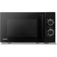 Bild für MEDION Mikrowelle MD12011 (20 Liter, 800 Watt, 5 Mikrowellenstufen, Auftaufunktion, Timer, Glasteller, kompakt)