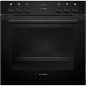 SIEMENS iQ300, Einbau-Herd, 60 x 60 cm, Deep black inox, HE213ABB4 mit Schnellaufheizung