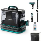 Rowenta Teppichreinigungsgerät IN5020F0 Clean, tragbarer Teppichreiniger mit austauschbaren Reinigungsköpfen