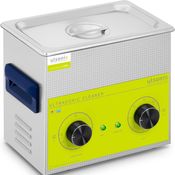 Ulsonix Ultraschallreiniger Ultraschallreinigungsgerät Ultraschallbad 3,2 L 120 W 40 kHz, Ultraschallreiniger, Rot, Weiss