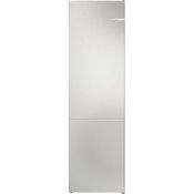 Bosch Serie 4 KGN392LAG Freistehende Kühl-Gefrier-Kombination, 203 cm, 260 l Kühlraum, 103 l Gefrierraum, Metall-Optik, Total No Frost, Energieeffizienzklasse A