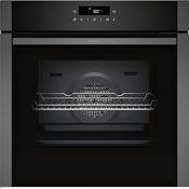 Neff N 50 Einbaubackofen, 60 x 60 cm, LED-Touchsteuerung, Graphite-Grey