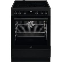 Bild für AEG CCB6446BBB 60 cm Standherd mit Glaskeramik-Kochfeld/Bräterzone/Mehrkreiskochzone/Versenkknebel/Touch-Bedienung/Grillfunktion/Display mit Uhr/A