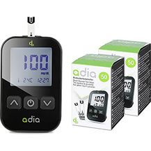 Bild für adia Diabetes-Starter-Set inkl. Blutzuckermessgerät (mg/dl)