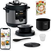 Tefal Multikocher CY7788 Turbo Cuisine & Fry, 1090 W, 7,6 l Schüssel, Schnellkochfunktion, 10 aut. Kochprogramme, 4 Extra Crisp Programme, Schwarz - Preisvergleich