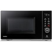 MEDION Mikrowelle mit Grill und Heißluft (23 Liter, 900 Watt, 1000 Watt Grill, 1680 Watt Heißluftfunktion, 11 Automatik-Programme, 5 Leistungsstufen, Auftaufunktion, Edelstahl, MD12031) schwarz