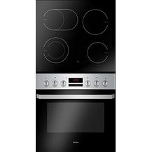 Bild für Amica Einbau Herdset Glaskeramik Kochfeld Backofen Umluft Timer Bräterzone Ceran