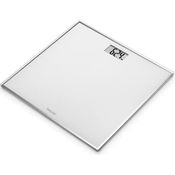 Beurer GS 120 Kompakt Glaswaage mit elegantem Spiegeleffekt in platzsparendem Kompaktformat, 27 x 26 cm, gut lesbare LCD-Anzeige, Ziffernhöhe 22 mm, flache Digitalwaage, Tragkraft bis 150 kg
