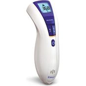 B.Well Fieberthermometer WF-5000, Berührungslos, Infrarot, 3-in-1-Funktion, Fieberalarm, Speicher für 10 Messungen, Hintergrundbeleuchtung