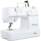 Medion® Freiarm-Nähmaschine MD 11179, 12 Stichmuster, 4 Schritte Knopfloch, 12 Programme, Vertikales Spulsystem, LED Nählicht, Integrierter Fadenschneider, Weiß