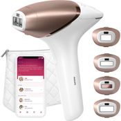 Philips IPL-Haarentferner Lumea S9900 BRI951/01, kabellos, 450.000 Lichtimpulse, 2 SkinAI Funktionen