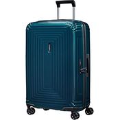 Samsonite Neopulse - Spinner M, Koffer, 69 cm, 74 L, Blau (Metallic Blue)