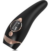 DAM T20 IPL-Epilierer mit gepulstem Licht, 5 Intensitätsstufen, Digitalanzeige, 7 x 4 x 20 cm, Farbe: Schwarz