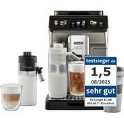 De'Longhi ECAM450.86T ELETTA EXPLORE Cold brew Kaffeevollautomat, 19 bar, Bohnenüberwachung, herausnehmbarer Milchbehälter, Cold Extraction Technology