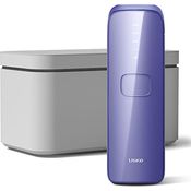 Ulike Sapphire Air 3 IPL-Haarentfernung mit Sapphire Ice-Kühlsystem für schmerzfreie und langanhaltende Ergebnisse, flaches Kopffenster für den Heimgebrauch an Körper und Gesicht, Lila