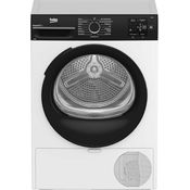 Beko BM3T30230W Wärmepumpentrockner, 10 kg, 15 Programme, Sensortrocknung, Aquawave Schontrommel, Säulenfähig, Weiß