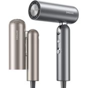 Dreame Pocket Hochgeschwindigkeits-Haartrockner, 3 Klappbare Formen, 300g, 110.000U/min Motor, 300 Millionen negative Ionen pro cm³, 57 °C konstante Temperatur, 40-Sekunden-Trocknung, Gray